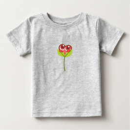 Camiseta heart flower