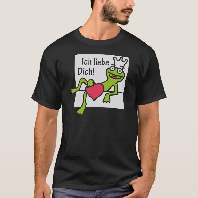 Camiseta heart frog (Frente)