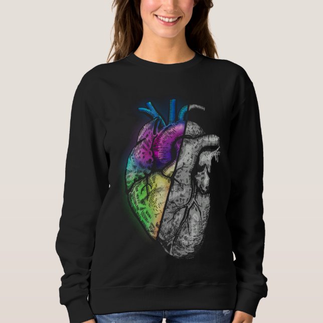 Camiseta Heart in Half With You And Without You Love and (Frente)