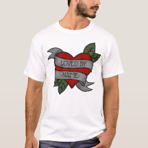 Camiseta "Heart Love Sash"