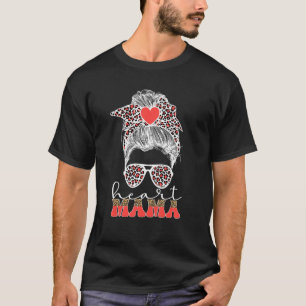 Camiseta Heart Mama ChD Warrior Mãe Doenças Cardíacas Congê