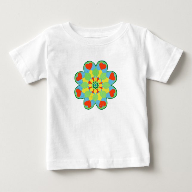 Camiseta Heart Mandala (Frente)