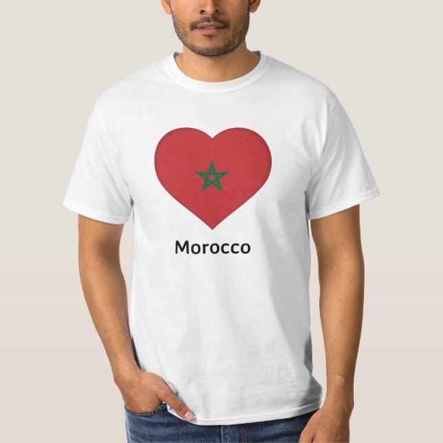 Camiseta Heart - Marca de Marrocos (Frente)
