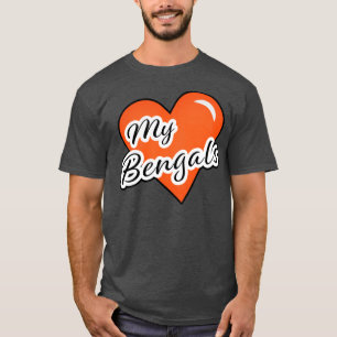 Camiseta Heart My Cincinnati Bengals