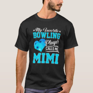 Camiseta Heart My Favorite Boliche Player Me Chama Mimi