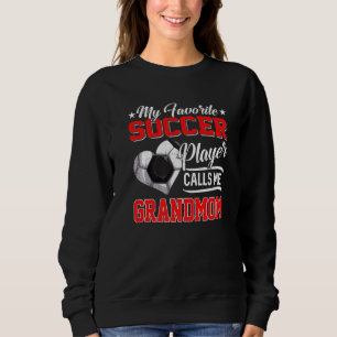 Camiseta Heart My Favorite Soccer Player Me Chama Avó