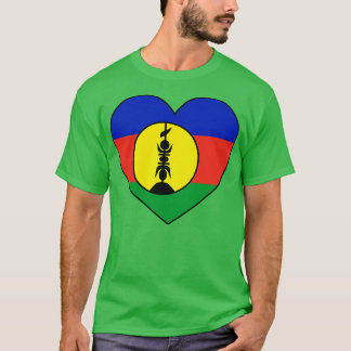 Camiseta Heart New Caledonia