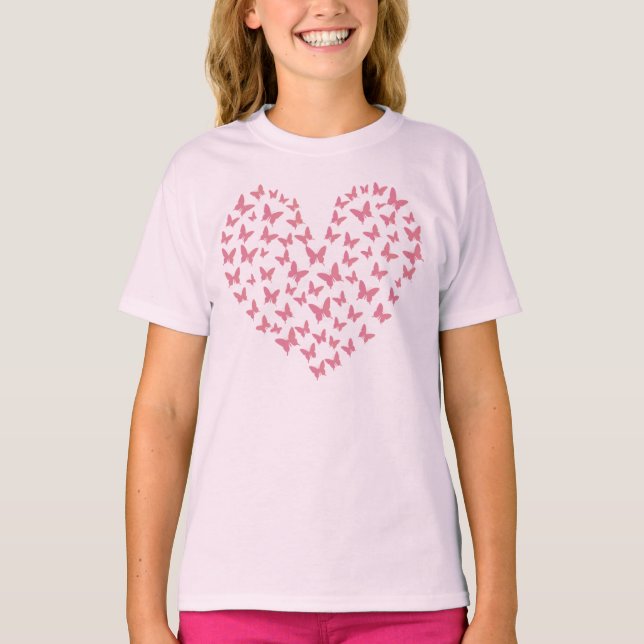 Camiseta Heart of Capricious Butterflies (Frente)