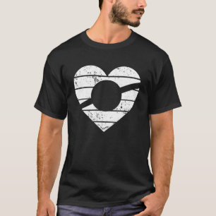 Camiseta Heart One Wheel Love Electric Skate Ska