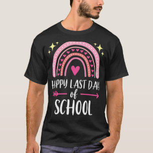 Camiseta Heart Rainbow Happy No Dia Passado Professor Gir