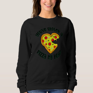 Camiseta Heart Shaped Pizza   Foodie For Men