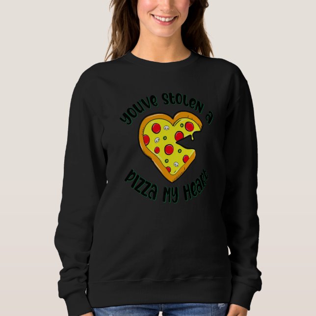 Camiseta Heart Shaped Pizza   Foodie For Men (Frente)