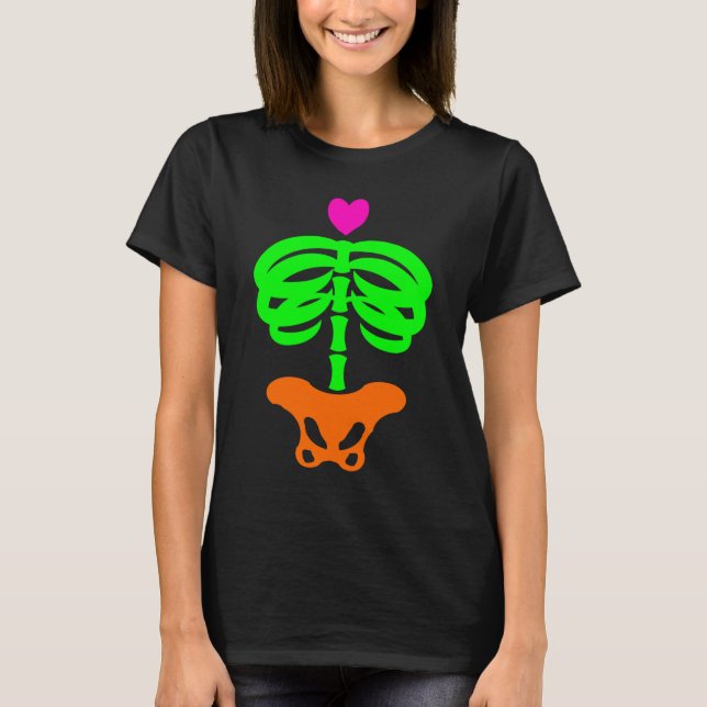 Camiseta Heart Skelly (Frente)
