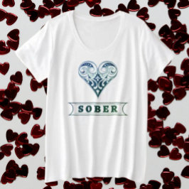 Camiseta Heart Sober