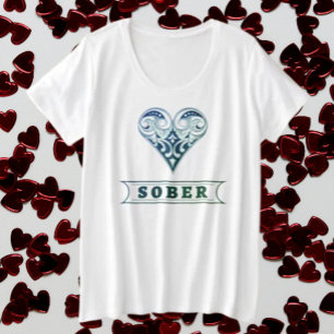 Camiseta Heart Sober