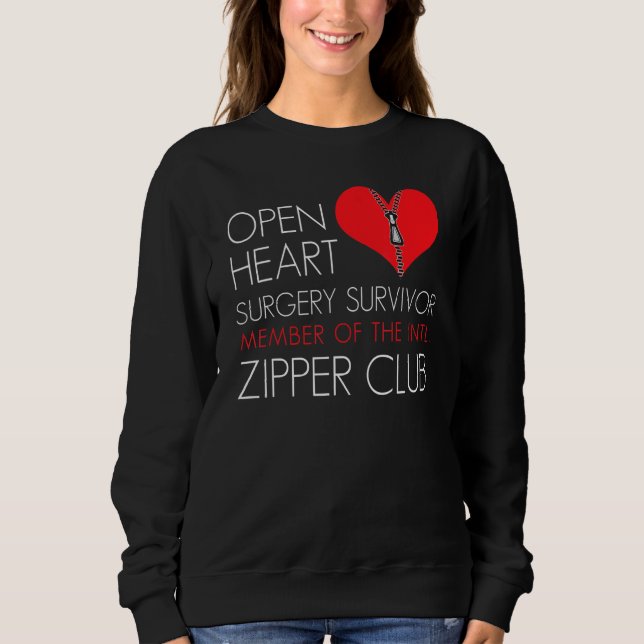 Camiseta Heart Surgery Zipper Club Member (Frente)