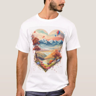 Camiseta Heart Vibes