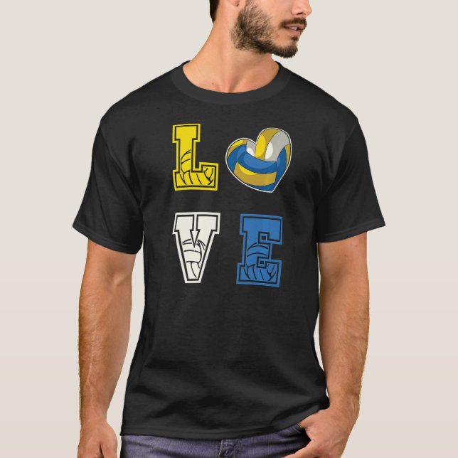 Camiseta Heart Voleibol Ama Voleibol (Frente)