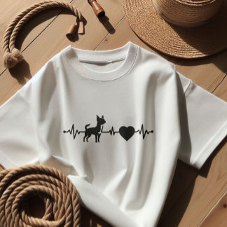 Camiseta Heartbeat chihuahua