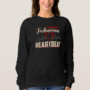 Camiseta Heartbeat Técnico da Farmácia da Pharma Tech 1