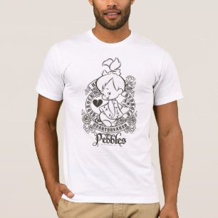 Camiseta Heartbreaker B&W de PEBBLES™