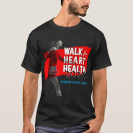 Camiseta HeartHero Tee: Para Heróis, Sobreviventes E Apoian