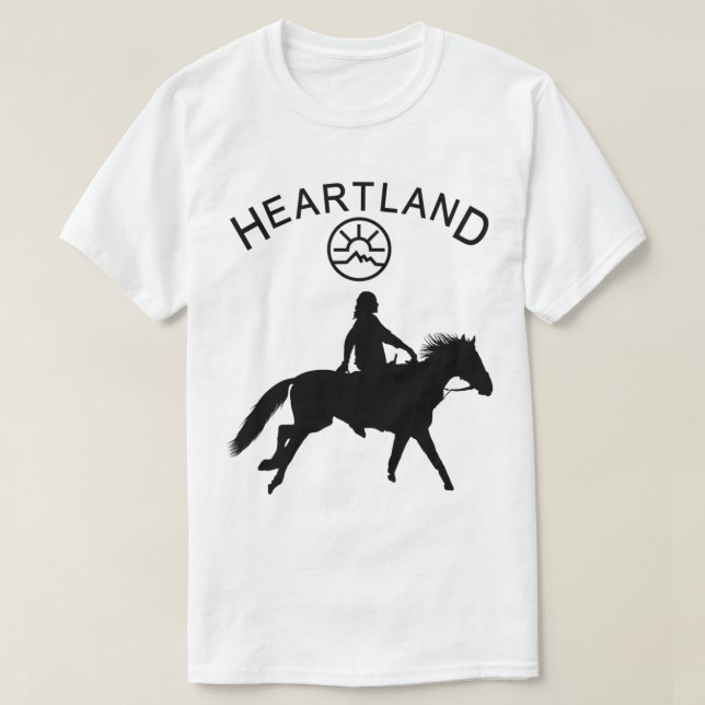 Camiseta Heartland , Heartland Horse    (Frente do Design)