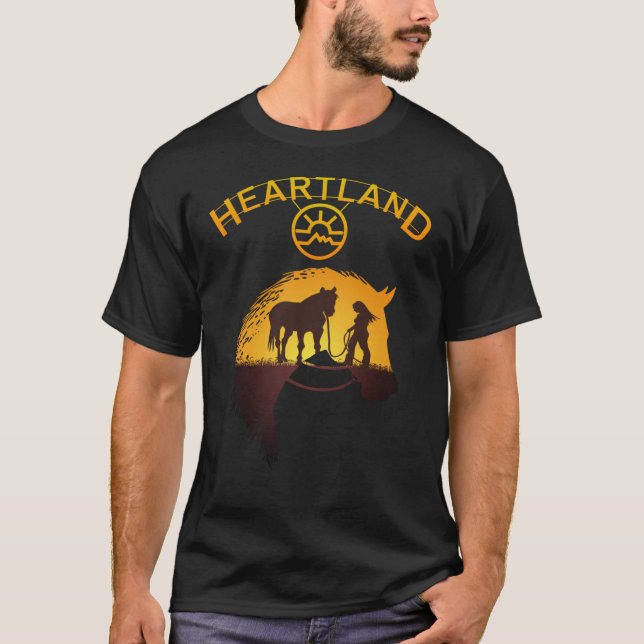 Camiseta Heartland Heartland Ranch Horse Lovers Horse Owner (Frente)