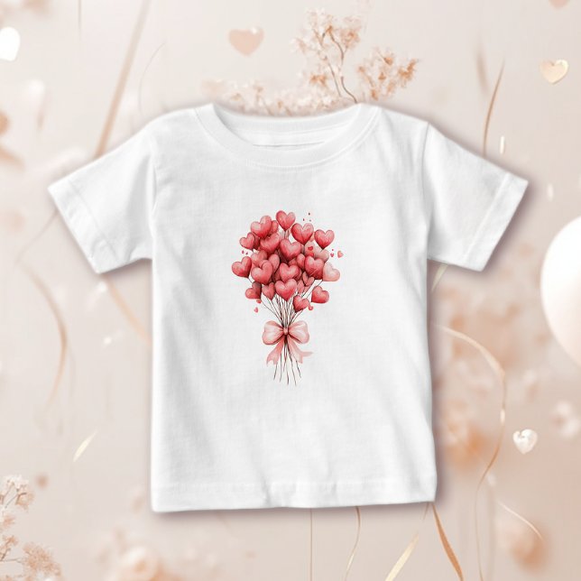 Camiseta Hearts Bouquet (Criador carregado)
