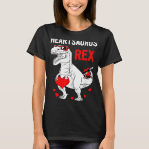 Camiseta Heartsaurus Rex Dab Heart Dino Toddler Boys Valent