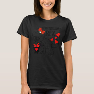 Camiseta Heartsaurus Rex Dab Heart Dino Toddler Boys Valent
