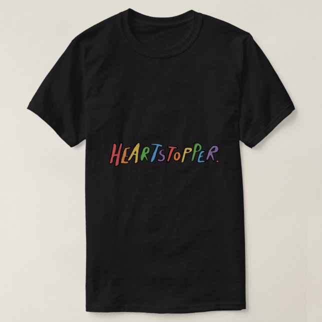 Camiseta Heartstopper  Sticker (Frente do Design)