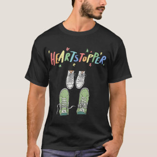 Camiseta Heartstoppers Leaves Cute Shoes Heartstopper Love
