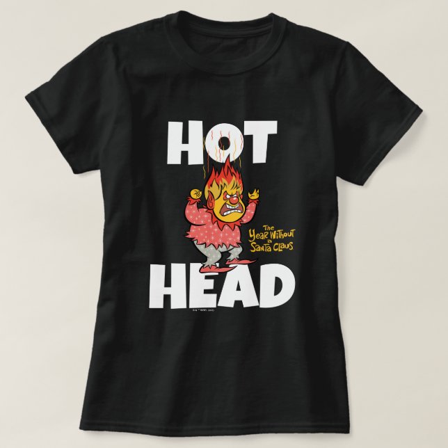 Camiseta Heat Miser Hot Head (Frente do Design)