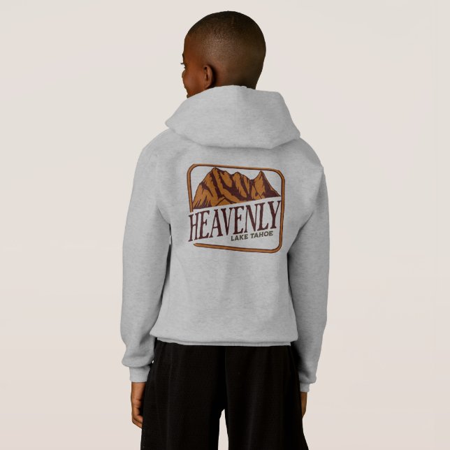 Camiseta HeavenMountain Lake Tahoe California Nevada (Parte Traseira Completa)