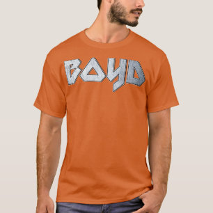 Camiseta Heavy metal Boyd