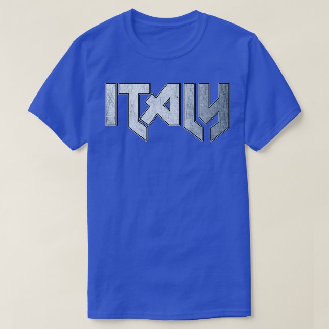 Camiseta Heavy Metal Itália (Frente do Design)