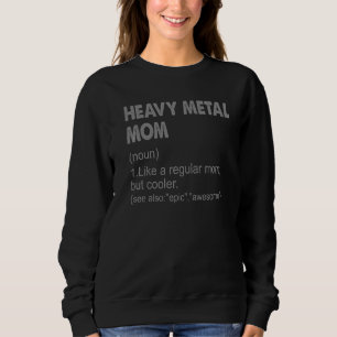 Camiseta Heavy Metal Mãe Definição Heavy Metal Mãe Para W