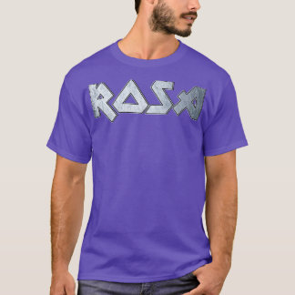 Camiseta Heavy metal Rosa