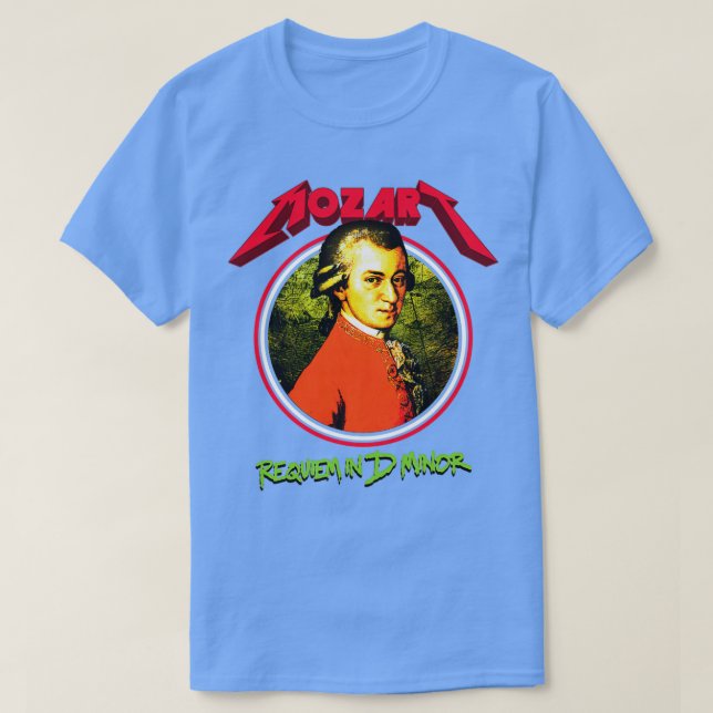 Camiseta Heavy Mozart  (Frente do Design)