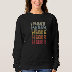Camiseta Heber California Heber CA Retro Vintage Text