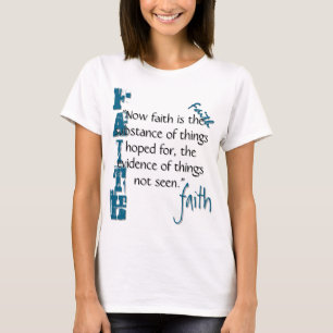 Camiseta Hebraico 11:1 Passagem