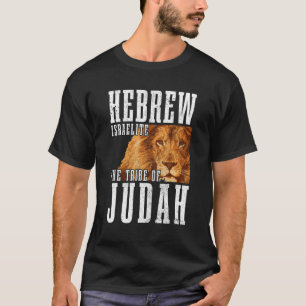 Camiseta Hebraico - A tribo israelita de judeu-leão é