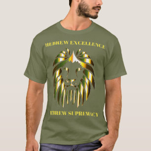 Camiseta Hebraico Excelência e Hebraico Supremacy Woke