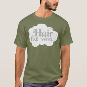 Camiseta Hebraico Israelita Cabelo De Vestuário Como Wool J