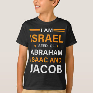 Camiseta Hebraico Israelita - FEITO EM JERUSALÉM VENDIDO NA
