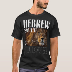 Camiseta Hebraico Israelita Leão de Judah Judeu Presente Ju