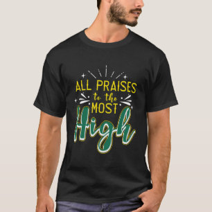 Camiseta Hebraico Israelita Todos Louva Os Mais Elevados