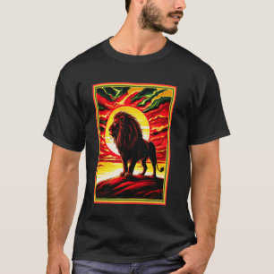 Camiseta Hebreu Israelita YHWH Leão de Judá Yahweh Rastafa