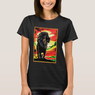 Camiseta Hebreu Israelita YHWH Leão de Judá Yahweh Rastafa